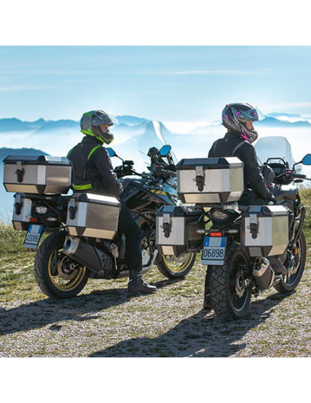 Valises latérales Givi Monokey Trekker Alaska 36L - Gris