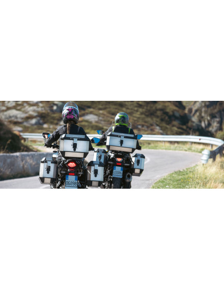 Top case Givi Monokey Trekker Alaska 44L - Gris