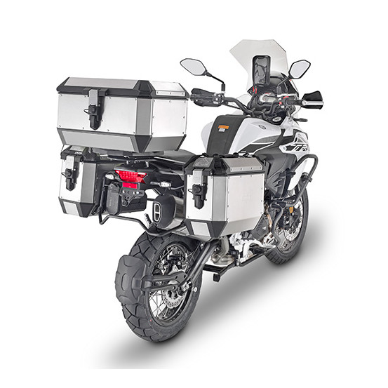 Top case Givi Monokey Trekker Alaska 56L - Gris