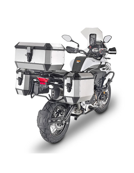 Top case Givi Monokey Trekker Alaska 56L - Gris