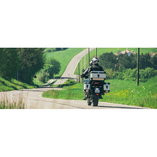 Top case Givi Monokey Trekker Alaska 56L - Gris