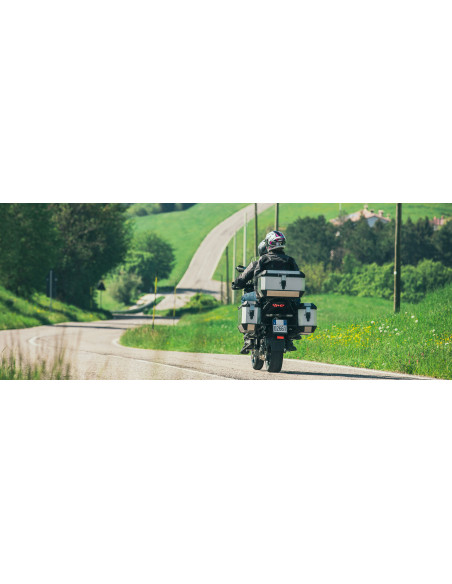 Top case Givi Monokey Trekker Alaska 56L - Gris
