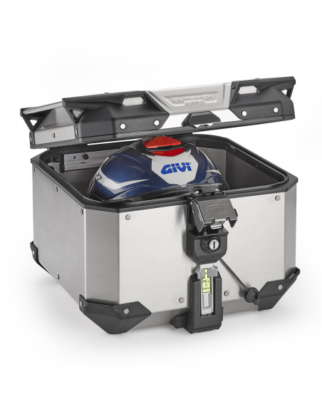 Top case Givi Monokey OUTBACK EVO 42L sans barillet - Gris