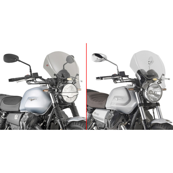 Kit de fixation pour bulle Givi AL8206A Moto Guzzi V7 850 Stone Special 2021-2026