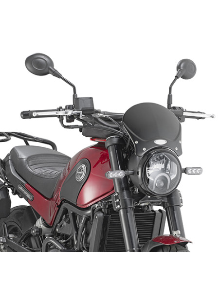 kit fixation bulle Givi AL8704A Benelli Leoncino 500 Leoncino 500 Trail 2017-2025