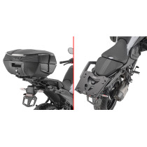 Support top case Givi Monokey sur support d'origine BMW R 1300 GS 2024 - Noir 2