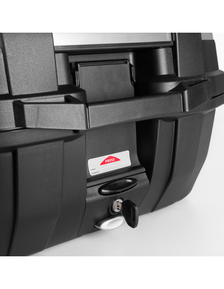 Top case Givi Monokey TRK52B Trekker 52L Aluminium - Noir
