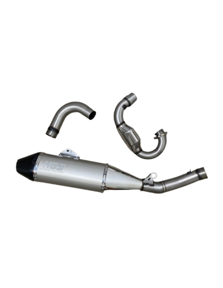 SECONDE VIE - Ligne complète HGS inox alu carbone Conical Yamaha 450 YZ-F 2023-2025