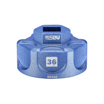 Douille aluminium 3/8 - 36 mm - 6 pans SBV Tools