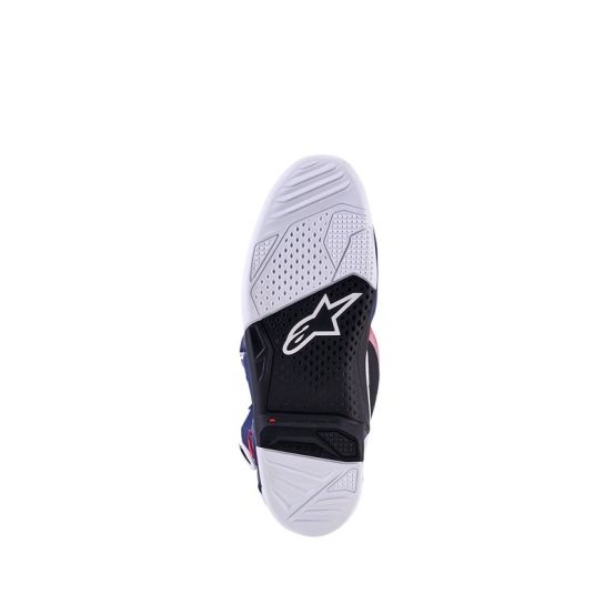 Bottes cross Alpinestars 2026 Tech 7 Edition limitée Unity - Bleu Blanc Rouge