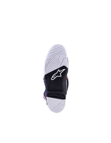 Bottes cross Alpinestars 2026 Tech 7 Edition limitée Unity - Bleu Blanc Rouge