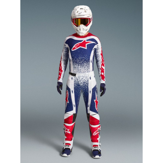 Tenue cross Alpinestars Techstar Édition limitée 2026 Unity Red Bud