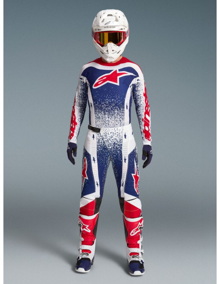 Tenue cross Alpinestars Techstar Édition limitée 2026 Unity Red Bud