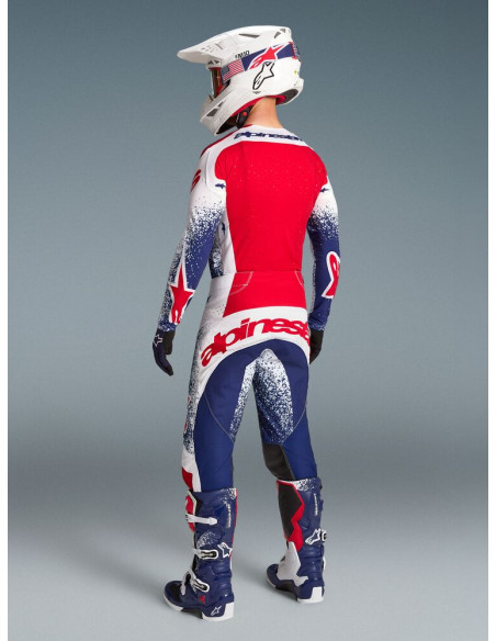 Tenue cross Alpinestars Techstar Édition limitée 2026 Unity Red Bud