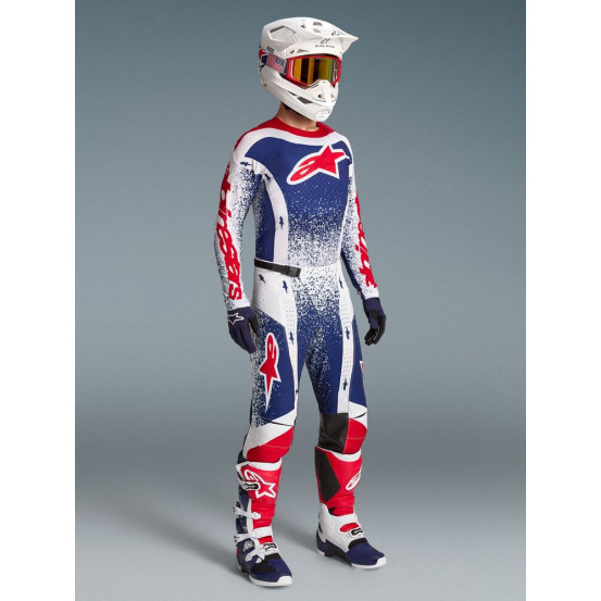 Tenue cross Alpinestars Techstar Édition limitée 2026 Unity Red Bud