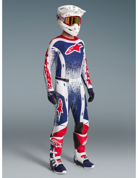 Tenue cross Alpinestars Techstar Édition limitée 2026 Unity Red Bud