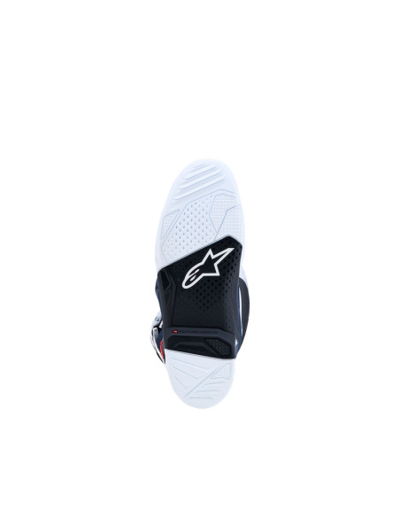 Bottes cross Alpinestars Tech 7 - Violet Blanc Bleu Rouge Fluo
