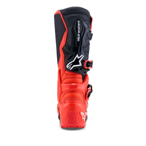 Bottes cross Alpinestars Tech 7 Enduro - Rouge Fluo Noir