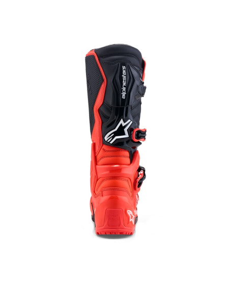 Bottes cross Alpinestars Tech 7 Enduro - Rouge Fluo Noir