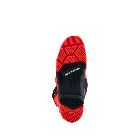 Bottes cross Alpinestars Tech 7 Enduro - Rouge Fluo Noir