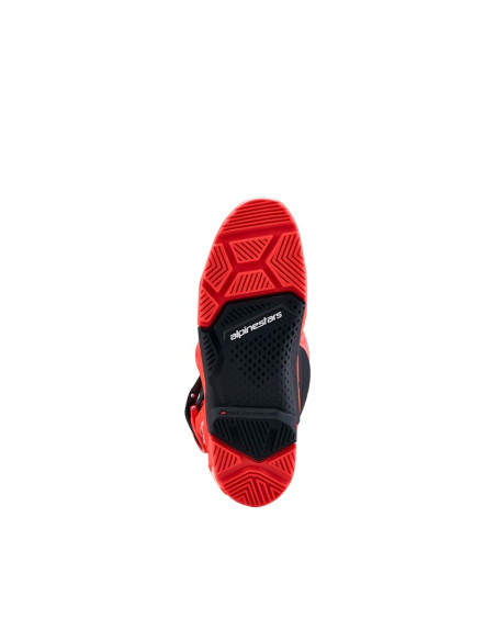 Bottes cross Alpinestars Tech 7 Enduro - Rouge Fluo Noir