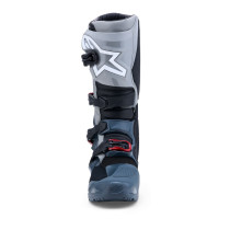 Bottes cross Alpinestars Tech 7 Enduro Drystar - Gris Rouge Vif 2