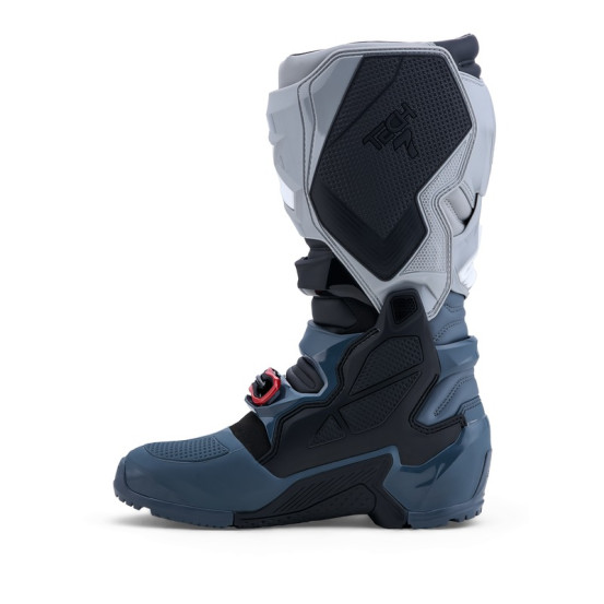 Bottes cross Alpinestars Tech 7 Enduro Drystar - Gris Rouge Vif