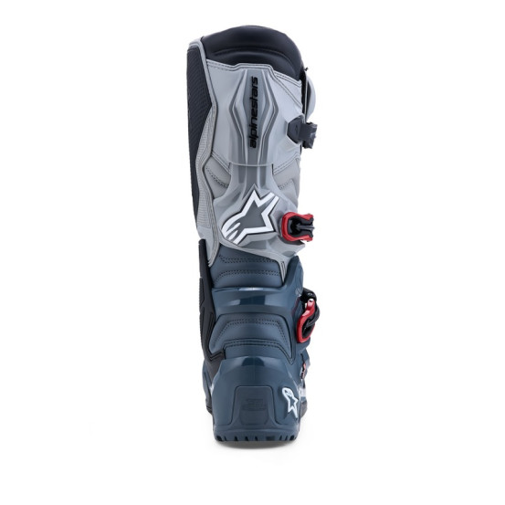Bottes cross Alpinestars Tech 7 Enduro Drystar - Gris Rouge Vif