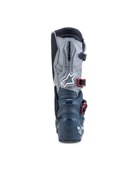 Bottes cross Alpinestars Tech 7 Enduro Drystar - Gris Rouge Vif