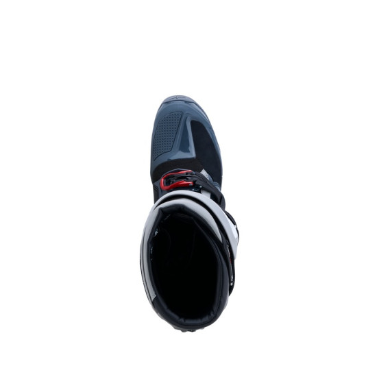 Bottes cross Alpinestars Tech 7 Enduro Drystar - Gris Rouge Vif