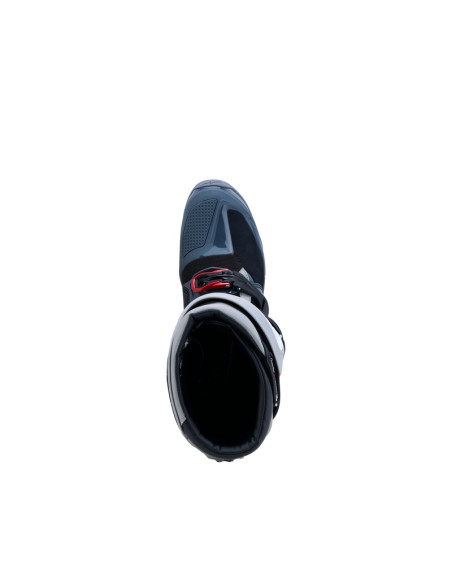 Bottes cross Alpinestars Tech 7 Enduro Drystar - Gris Rouge Vif