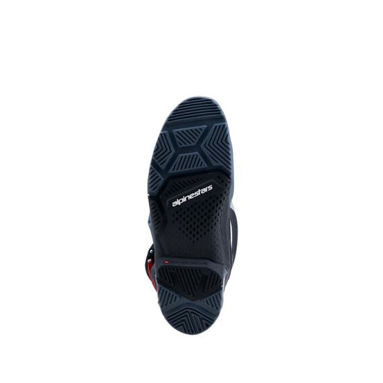 Bottes cross Alpinestars Tech 7 Enduro Drystar - Gris Rouge Vif