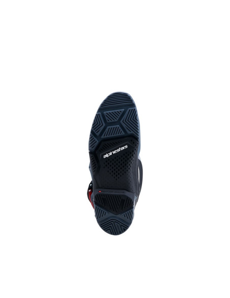 Bottes cross Alpinestars Tech 7 Enduro Drystar - Gris Rouge Vif