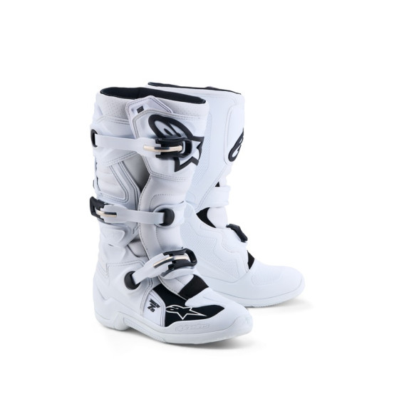 Bottes cross enfant Alpinestars Tech 7S - Blanc