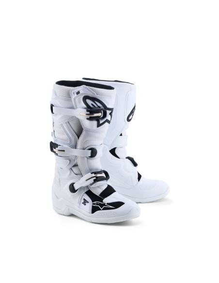 Bottes cross enfant Alpinestars Tech 7S - Blanc