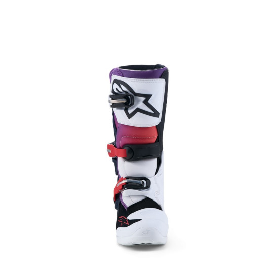 Bottes cross enfant Alpinestars Tech 7S - Bleu Blanc Noir