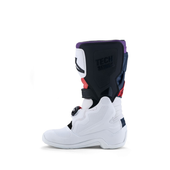 Bottes cross enfant Alpinestars Tech 7S - Bleu Blanc Noir