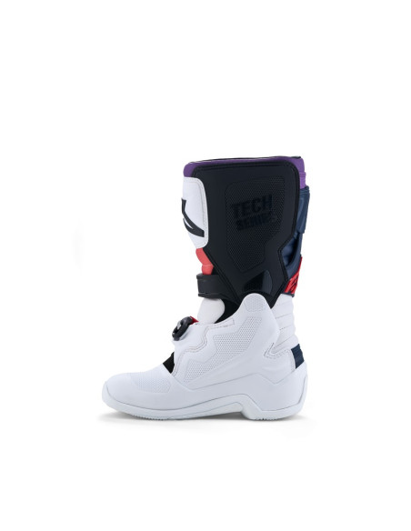 Bottes cross enfant Alpinestars Tech 7S - Bleu Blanc Noir