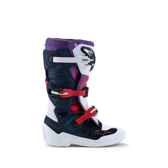 Bottes cross enfant Alpinestars Tech 7S - Bleu Blanc Noir
