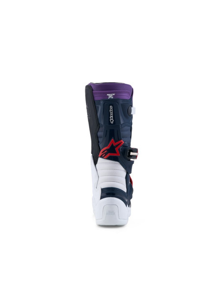 Bottes cross enfant Alpinestars Tech 7S - Bleu Blanc Noir