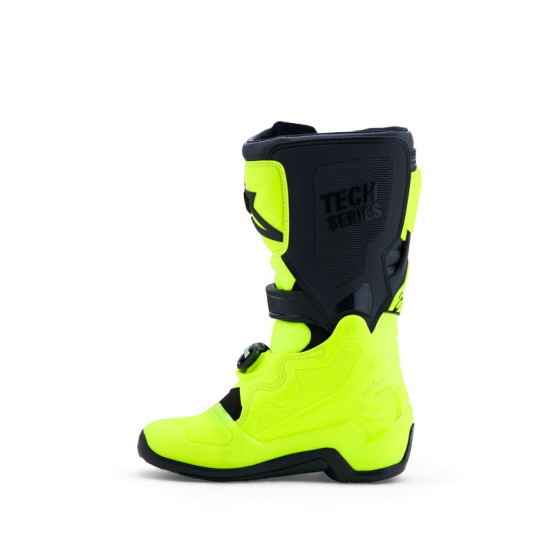 Bottes cross enfant Alpinestars Tech 7S - Jaune Fluo Noir