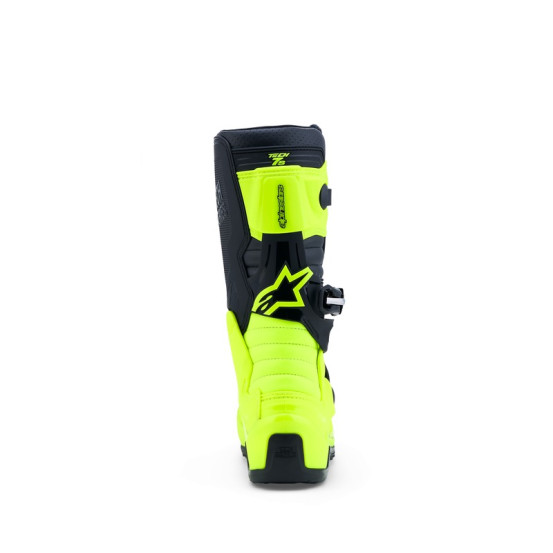 Bottes cross enfant Alpinestars Tech 7S - Jaune Fluo Noir