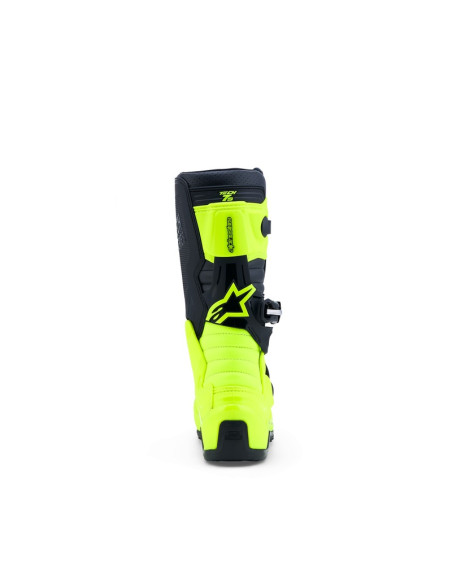Bottes cross enfant Alpinestars Tech 7S - Jaune Fluo Noir
