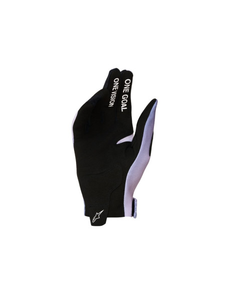 Gants cross Alpinestars Radar - Gris Lila Blanc Noir