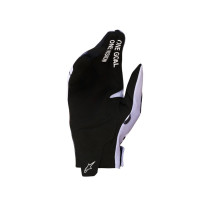 Gants cross Alpinestars Radar - Gris Lila Rouge Noir 2