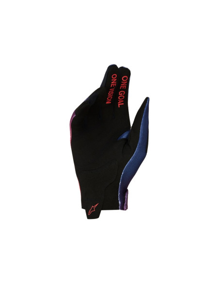 Gants cross Alpinestars Radar - Rouge Bleu
