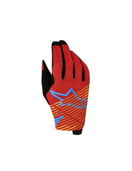 Gants cross Alpinestars Radar Pro - Rouge Noir