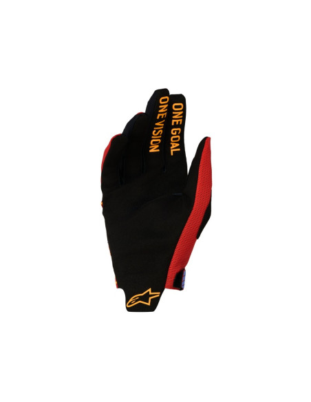 Gants cross Alpinestars Radar Pro - Rouge Noir