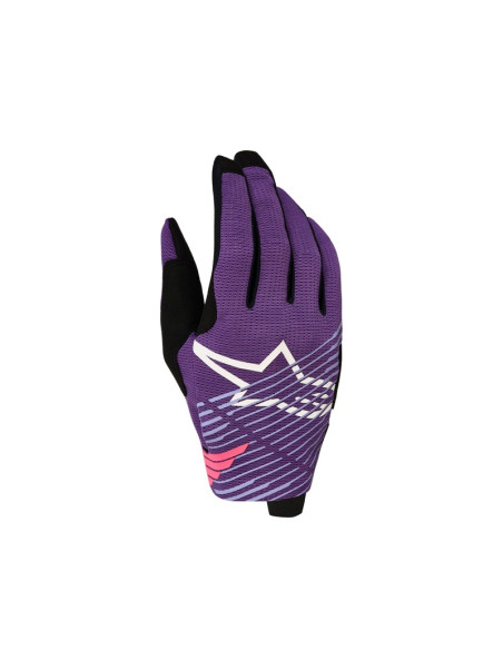 Gants cross Alpinestars Radar Pro - Violet Noir