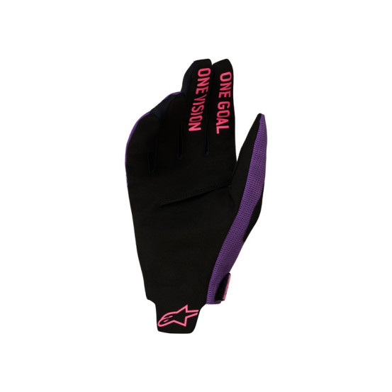 Gants cross Alpinestars Radar Pro - Violet Noir